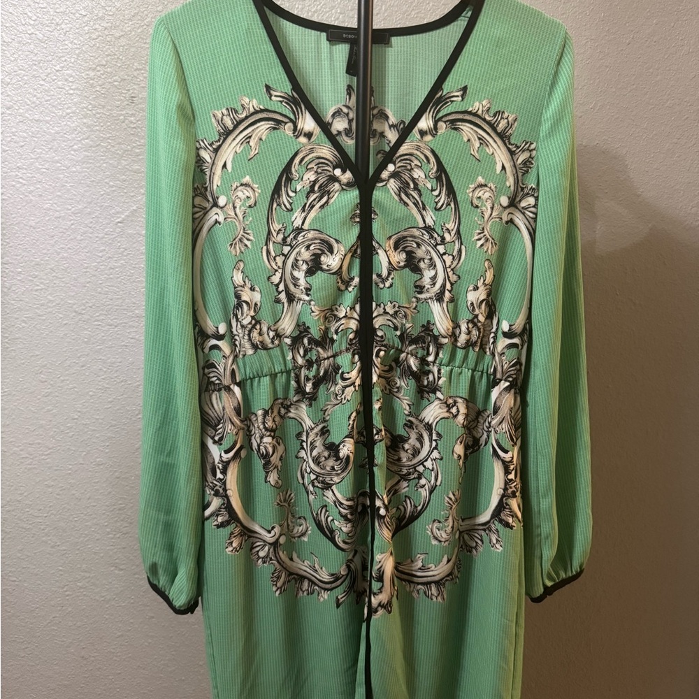 BCBGMaxAzria Mint Green dress